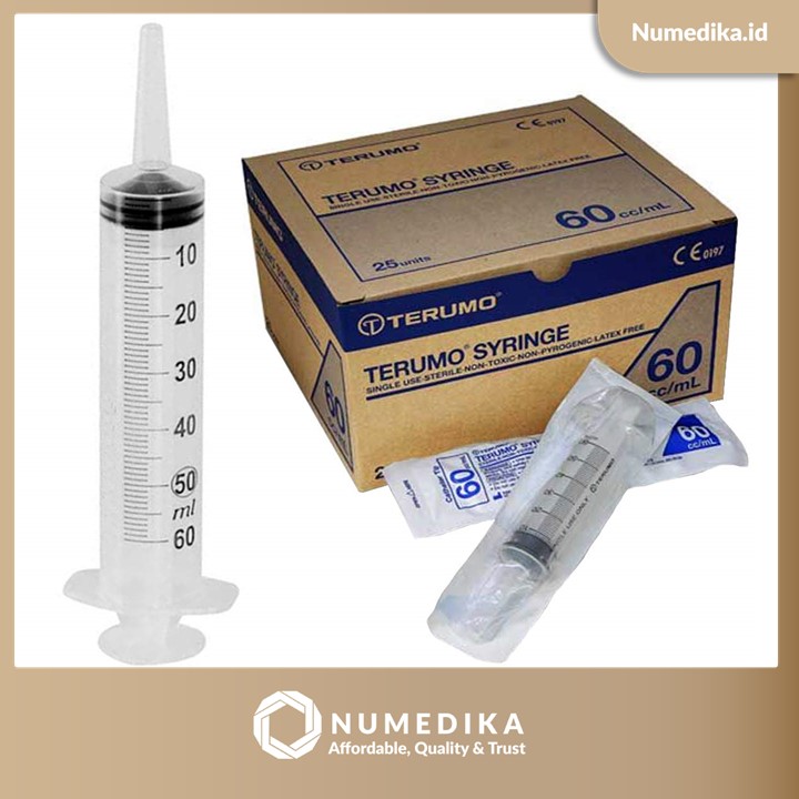 Syringe Without Needle Terumo 60 CC